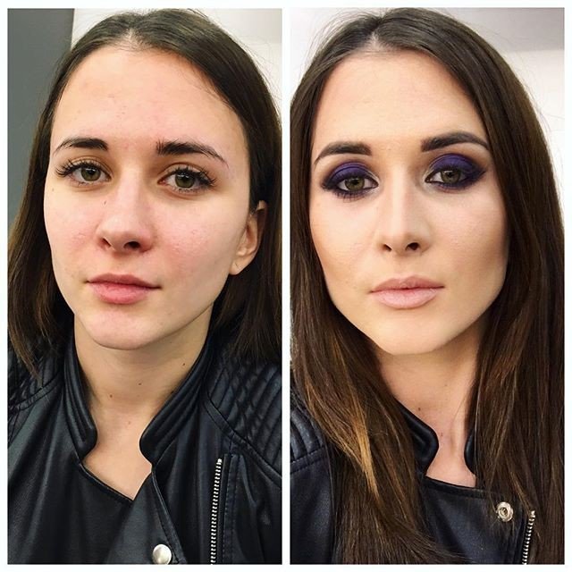 20 фото-примеров, как макияж меняет девушку