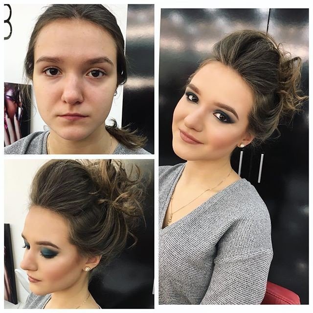 20 фото-примеров, как макияж меняет девушку