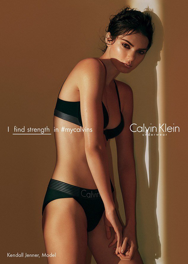 Кендалл Дженнер снялась для новой коллекции Calvin Klein