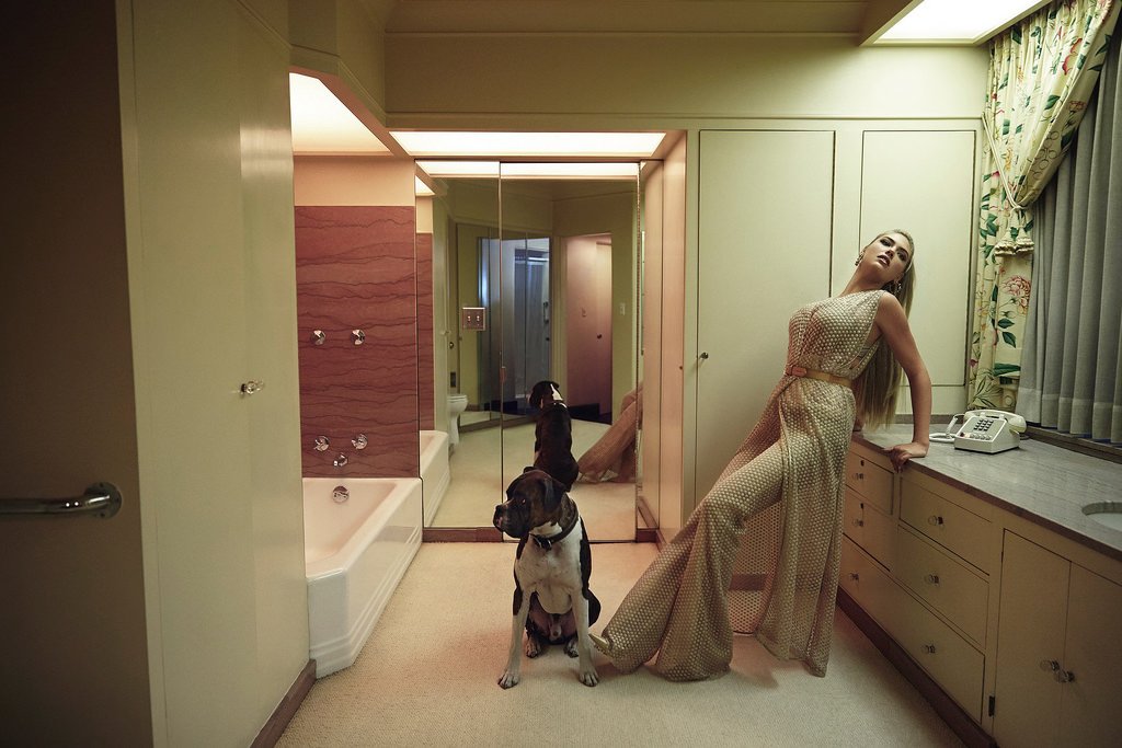 Кейт Аптон снялась в ретро-образе для V Magazine