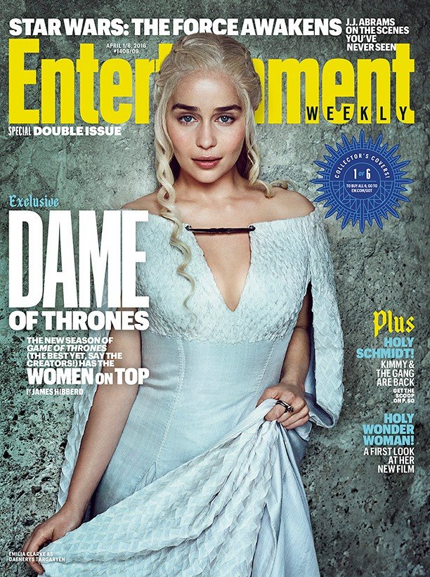 «Королевы Игры престолов» украсили обложки Entertainment Weekly