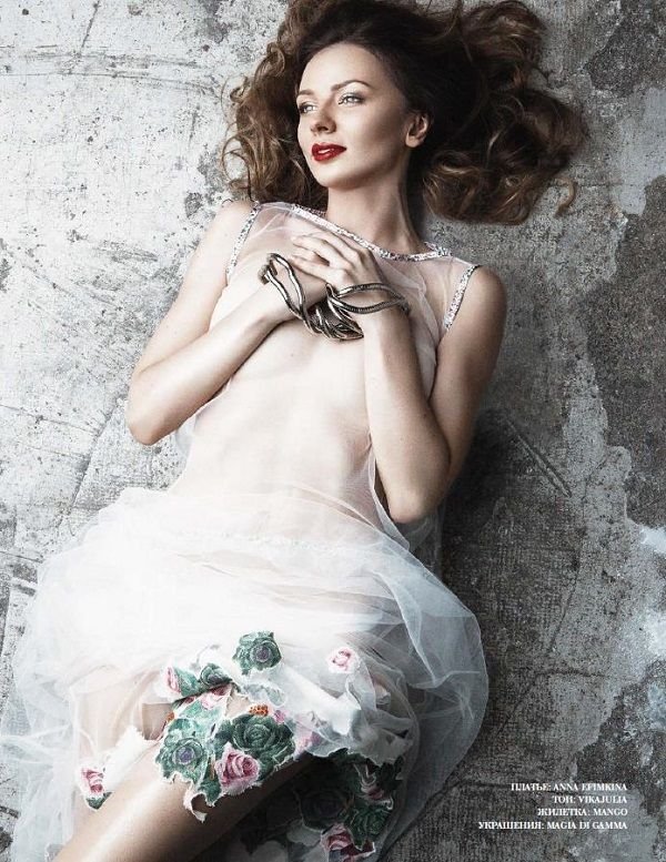 Модель Елена Болдырева украсила обложку «Cabinet de l'ART»