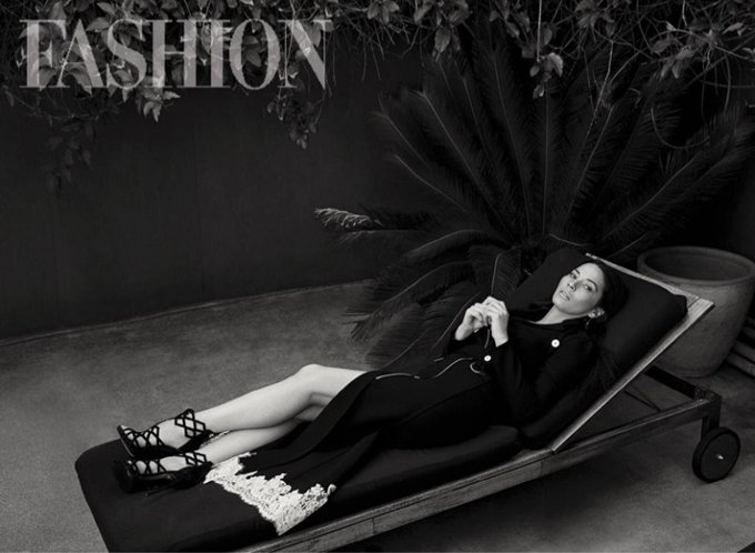 Оливия Манн снялась для модной фотосессии Fashion