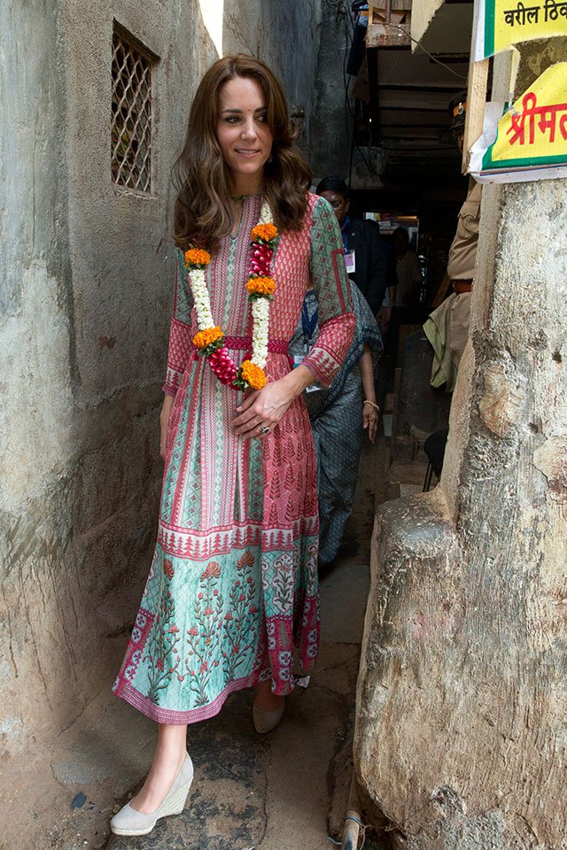 Лучшие образы Кейт Миддлтон в путешествии по Индии