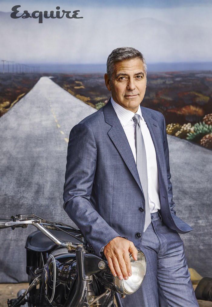 Джордж Клуни признается в любви на страницах Esquire в журнале Maxim