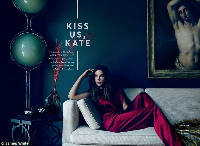 Кейт Бекинсейл снялась для обложки «Los Angeles Confidential»