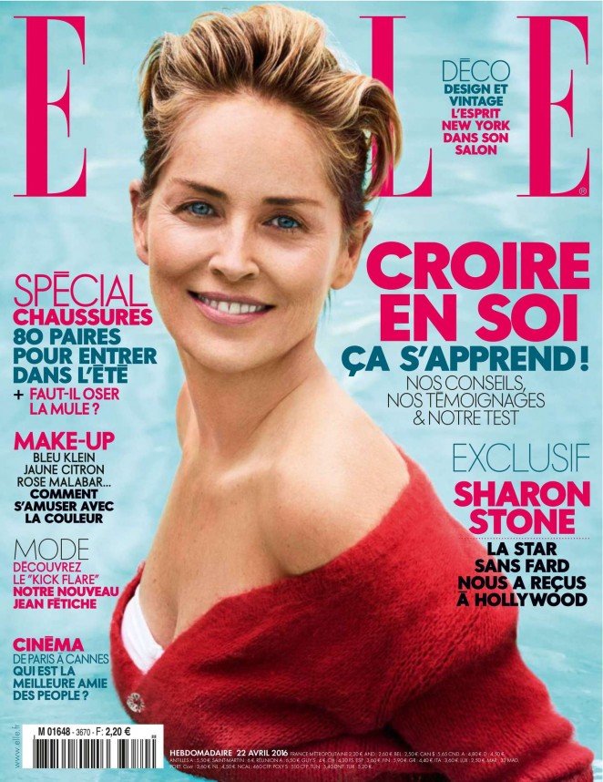 Шэрон Стоун стала героиней спецвыпуска французского Elle