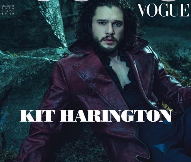Загадочный Кит Харингтон украсил обложку L'Uomo Vogue