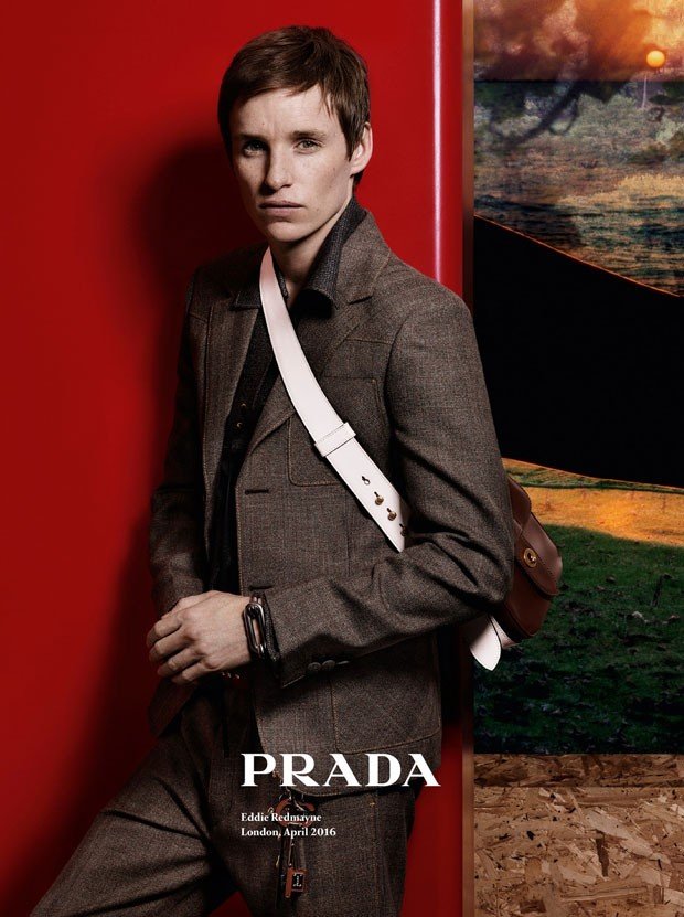 Эдди Рэдмейн снялся для рекламы новой коллекции Prada