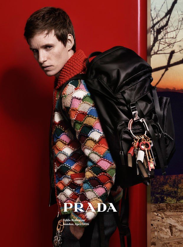 Эдди Рэдмейн снялся для рекламы новой коллекции Prada