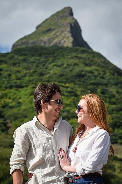 Линдси Лохан и Егор Тарабасов отдыхают на Маврикии