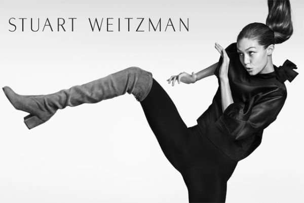 Обувной бренд Stuart Weitzman представил новое лицо компани - Джиджи Хадид