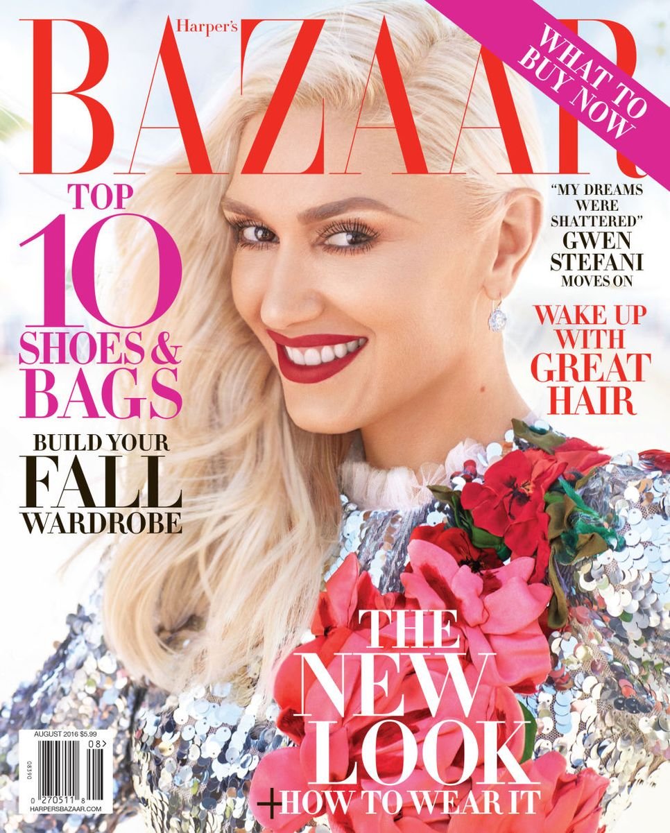Гвен Стефани блистает на страницах нового Harper's Bazaar