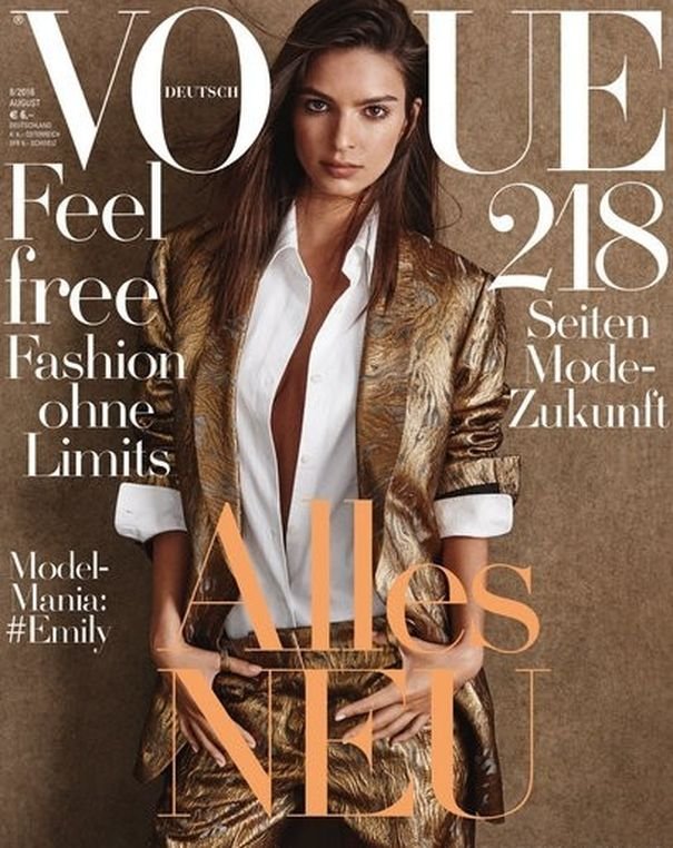 Знаменитые супермодели украсили 5 обложек Vogue Germany