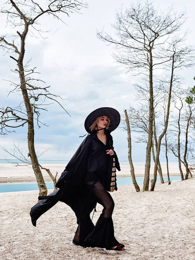 Николь Грегори в чарующем фотосете для Elle Poland