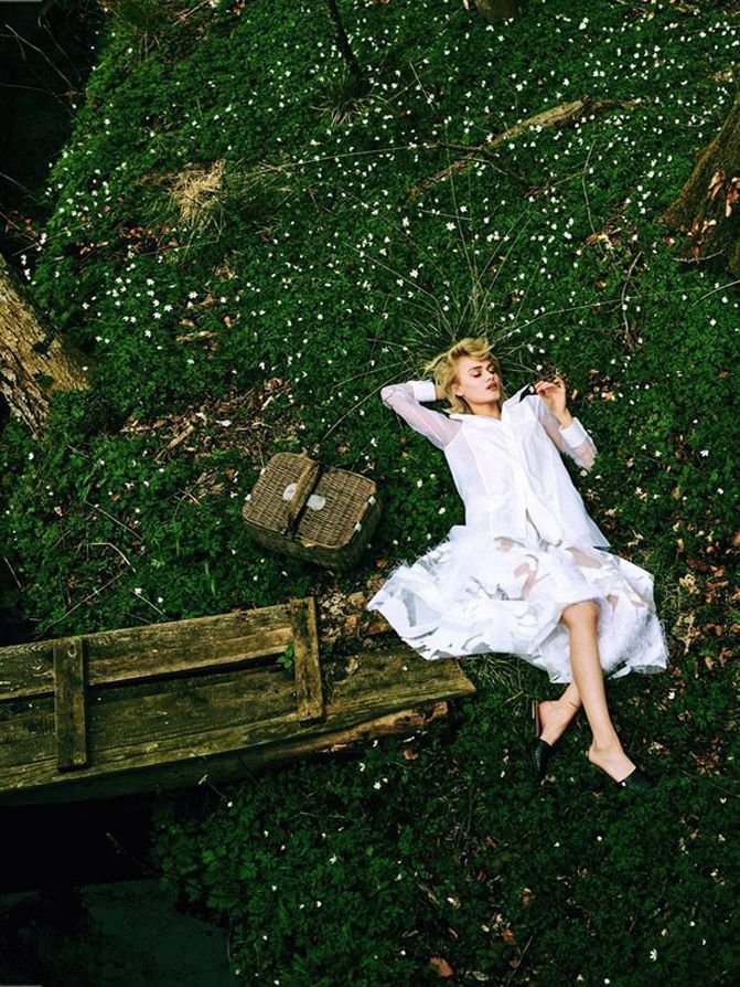 Николь Грегори в чарующем фотосете для Elle Poland