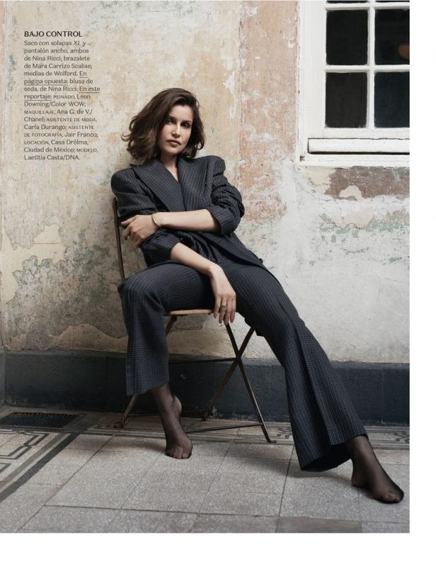 Летиция Каста в соблазнительной фотосессии для Vogue