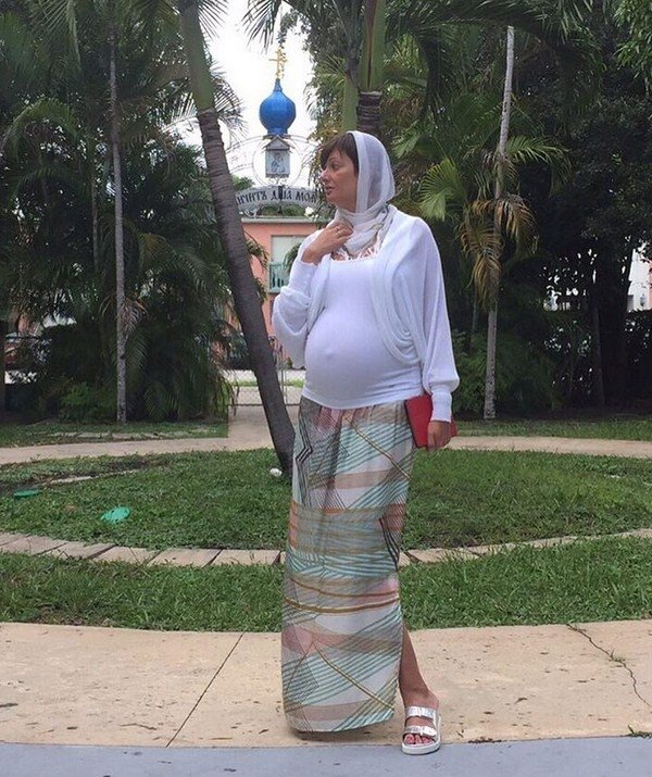 39-летняя Виктория Талышинская улетела рожать в Майями