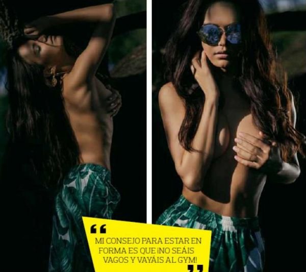 Модель Аделина Шарипова снялась в горячей фотосессии для журнала FHM