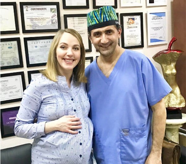 Беременная Галина Боб готова доверить себя пластическому хирургу