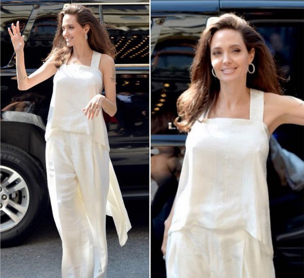 Анджелина Джоли выглядит нездорово худой