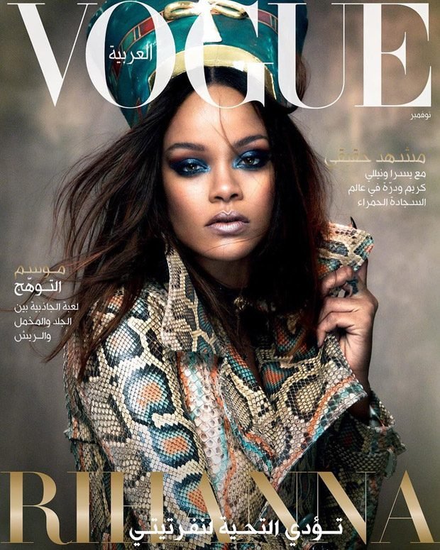 Пользователи сети раскритиковали образ Рианны на обложке Vogue