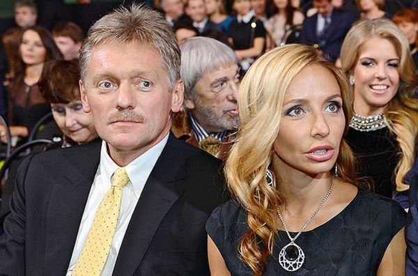 Татьяна Навка и ее муж Дмитрий Песков впервые за долгое время вместе появились на публике