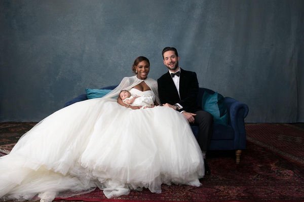 Серена Уильямс похвасталась роскошными фотографиями со свадьбы