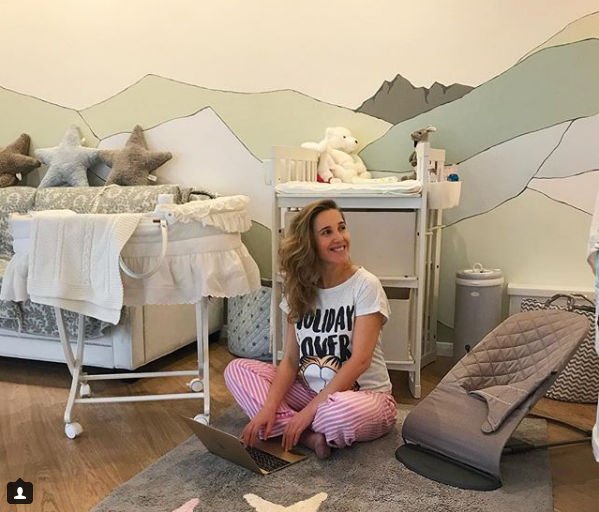 Юлия Ковальчук показала убранство детской комнаты новорожденной дочери