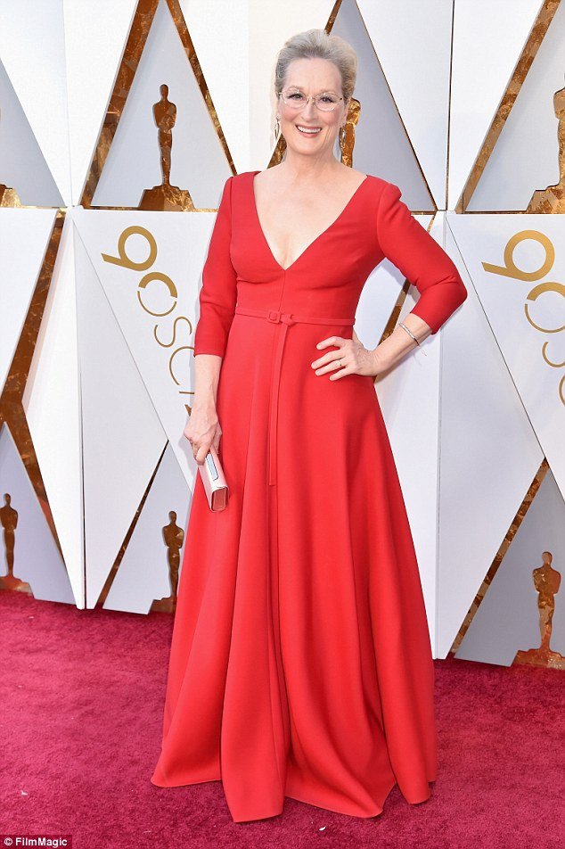 Мерил Стрип на красной дорожке «Оскар-2018»