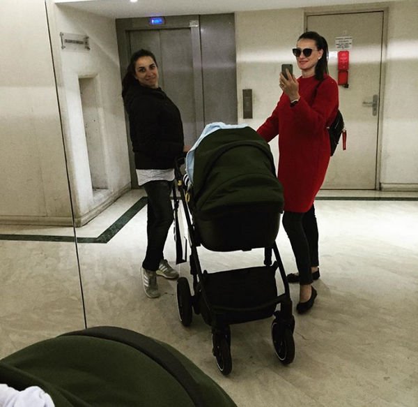 Елена Исинбаева поделилась первым снимком своего сына