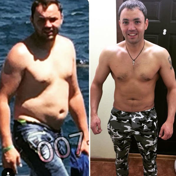 Александр Гобозов показал результаты своего похудения