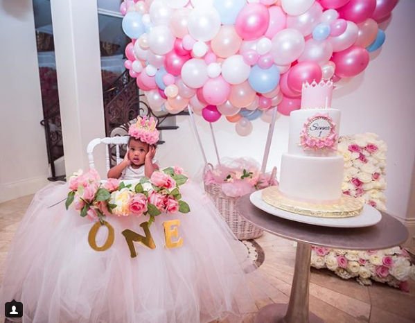 Сиара и Рассел Уилсон организовали роскошный праздник на первое день рождения дочери