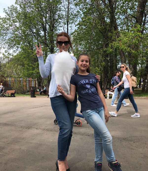 Дана Борисова смогла провести с дочерью выходные