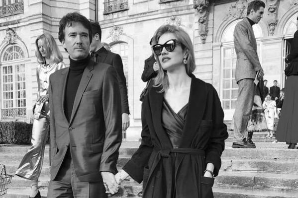Наталья Водянова и Антуан Арно примерили на себя образ 80-х