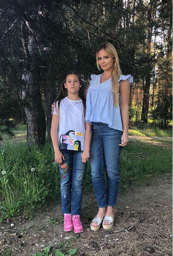 Дана Борисова снова скучает в разлуке с дочерью