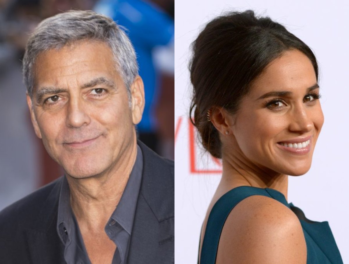 Как Леди Ди: Джордж Клуни сравнил Меган Маркл с принцессой Дианой
