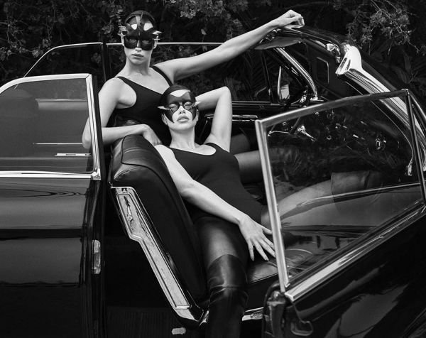 Ирина Шейк и Адриана Лима снялись для обложки Vogue