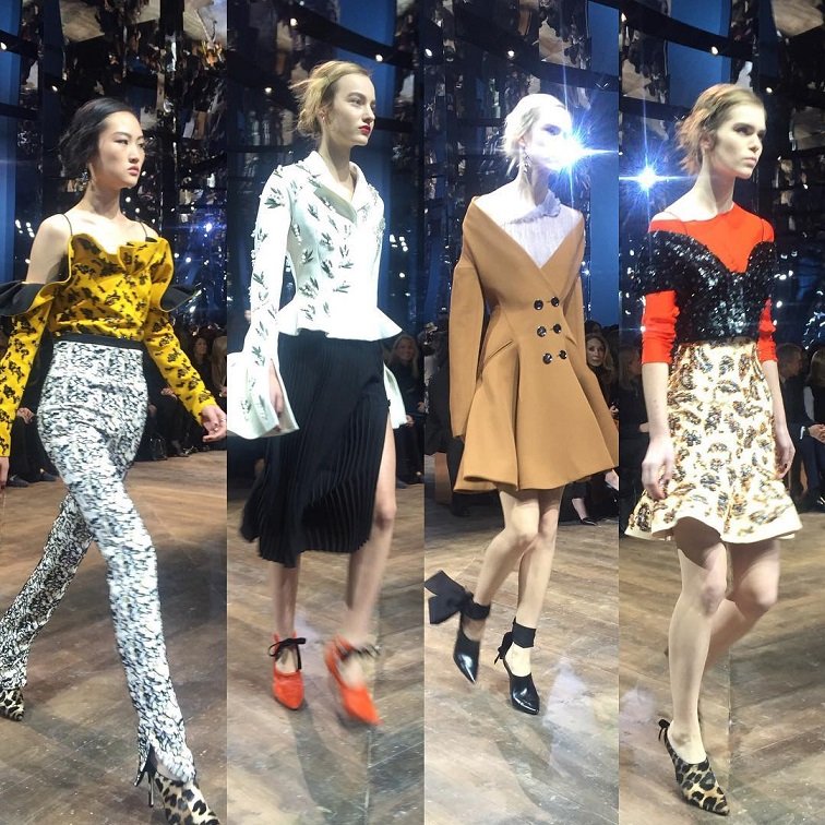 Презентация новой коллекции Диор на неделе высокой моды в Париже
