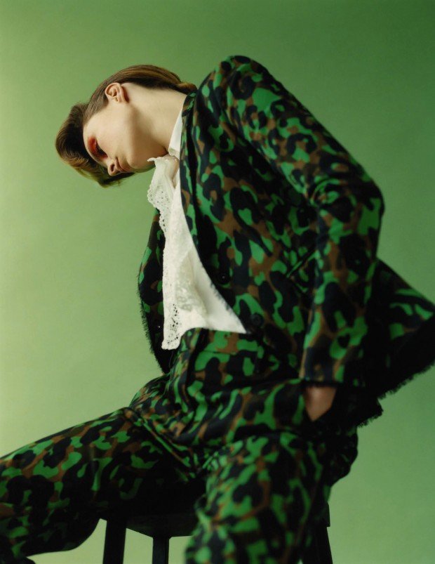 Британская модель Эди Кэмпбелл позирует для Vogue Paris