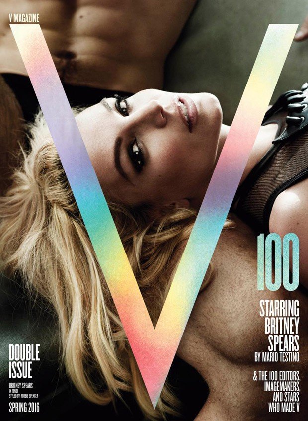 Бритни Спирс снялась в эротичной фотосессии для «V Magazine»