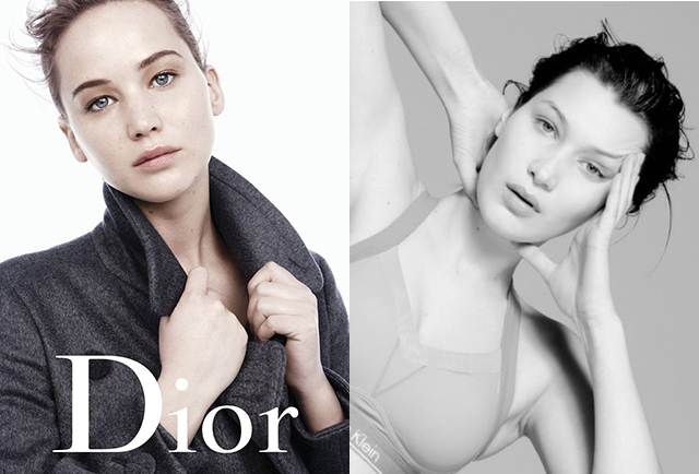 Модель Белла Хадид стала официльным лицом Dior