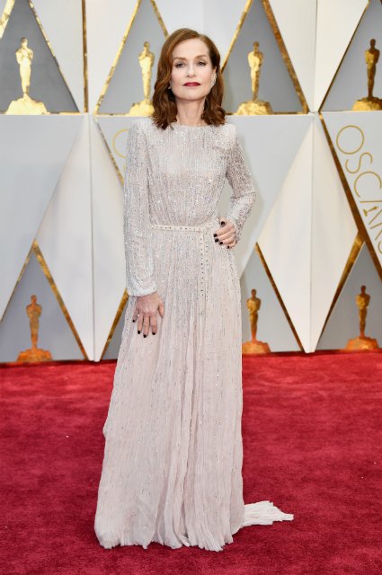 Изабель Юппер на красной дорожке «Оскар-2017»