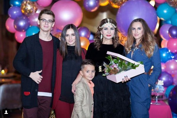 Ирина Агибалова собрала друзей на день рождения