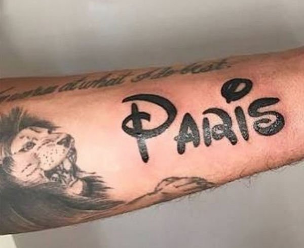 Возлюбленный Пэрис Хилтон решился на тату с ее именем