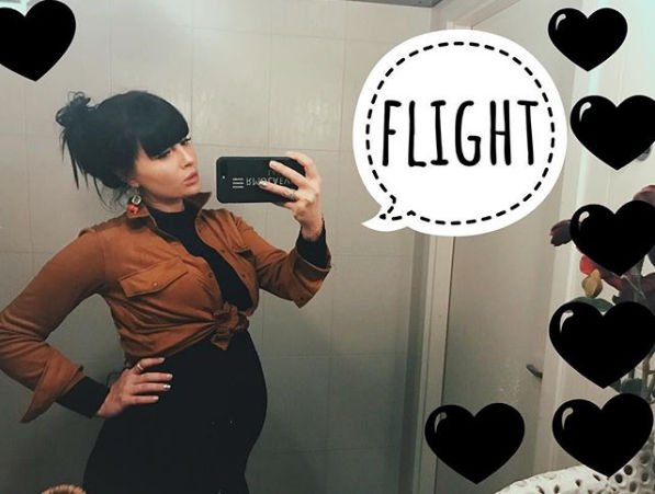 Беременная Нелли Ермолаева отказалась от долгой поездки ради здоровья будущего малыша
