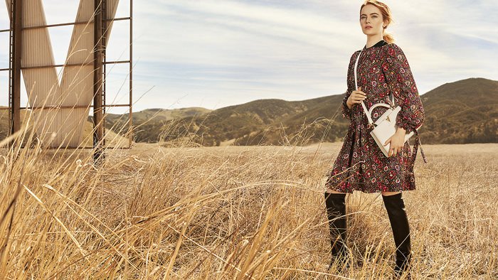 Эмма Стоун снялась в первой фотосессии для Louis Vuitton