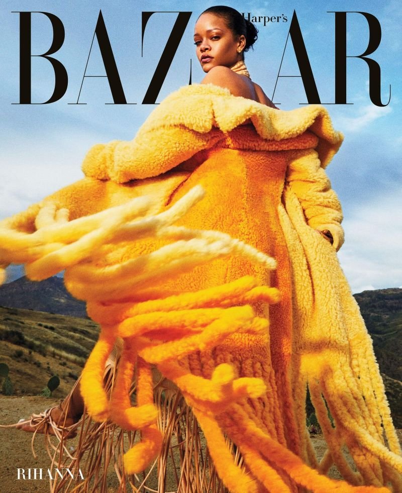 Рианна появилась на обложке сентябрьского Harper's BAZAAR 2020