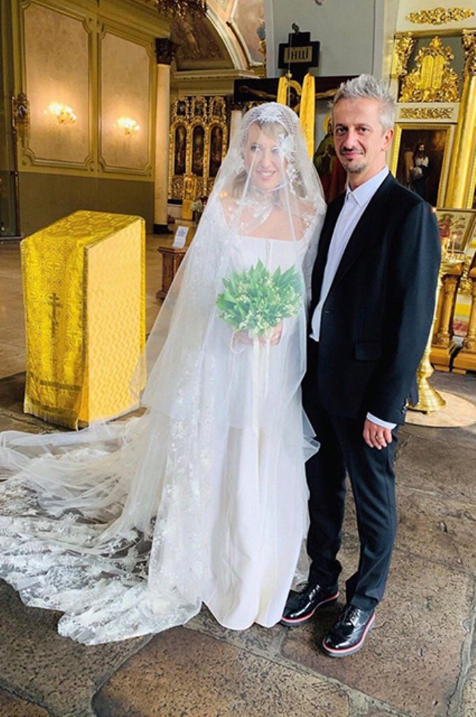 Ксения Собчак и Константин Богомолов обменялись поздравлениями с годовщиной брака