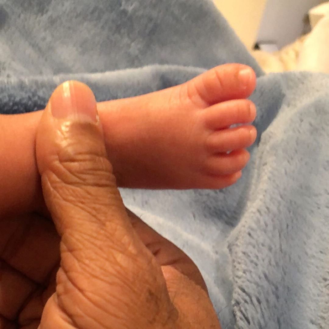 Ники Минаж опубликовала первое фото новорожденного сына